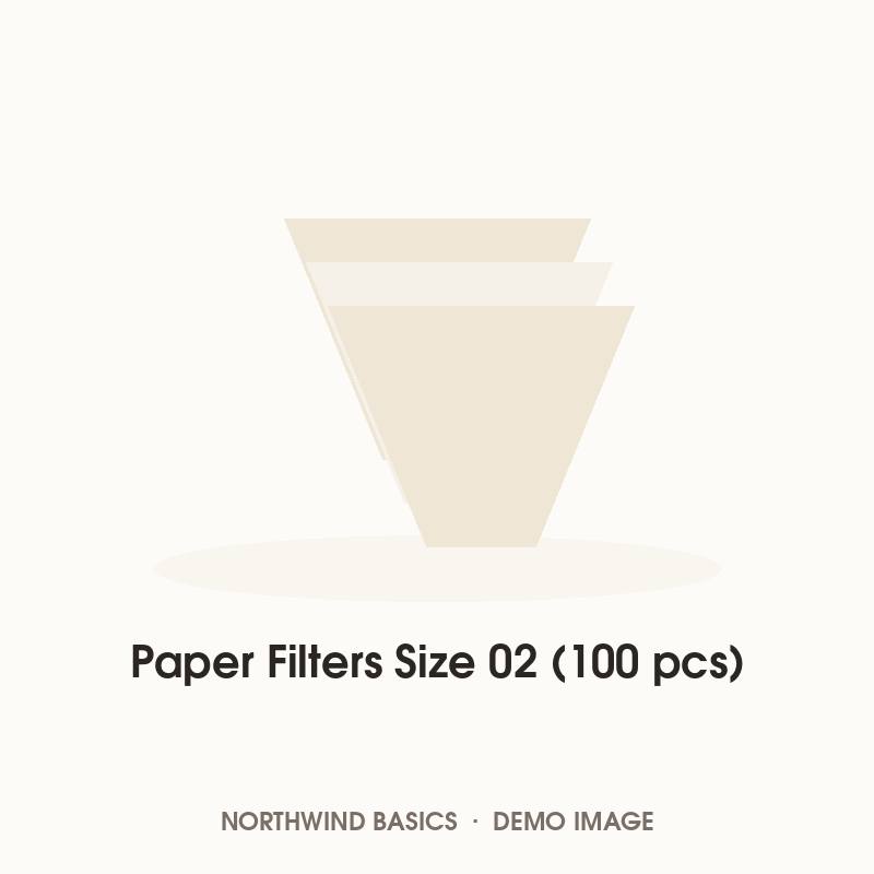 Paper Filters Size 02 (100 pcs)