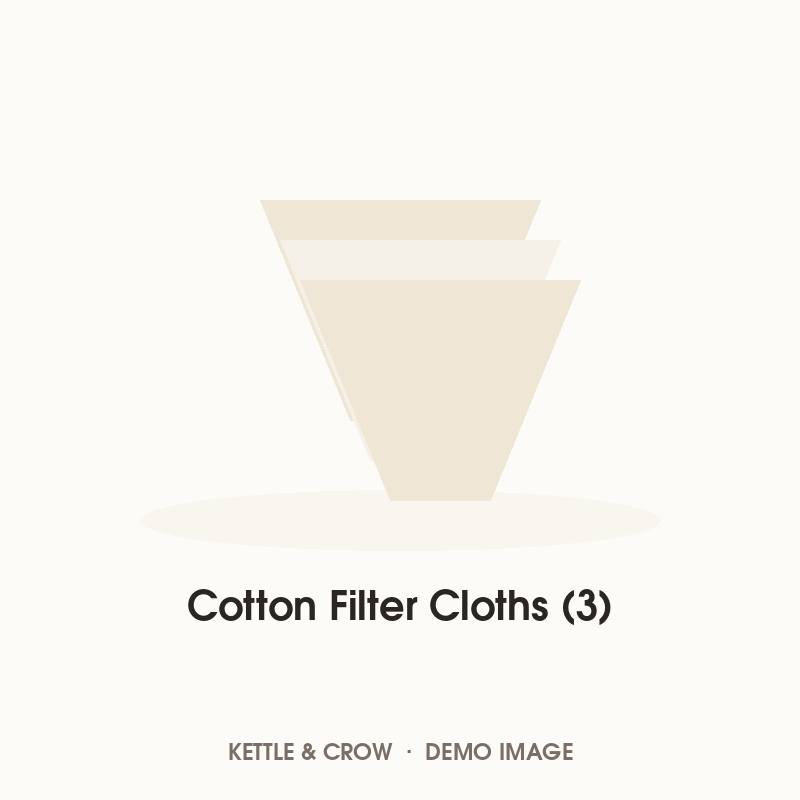 Cotton Filter Cloths (3)
