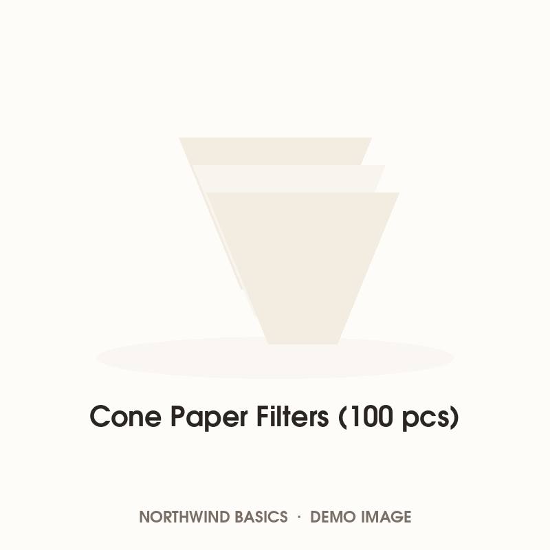Cone Paper Filters (100 pcs)