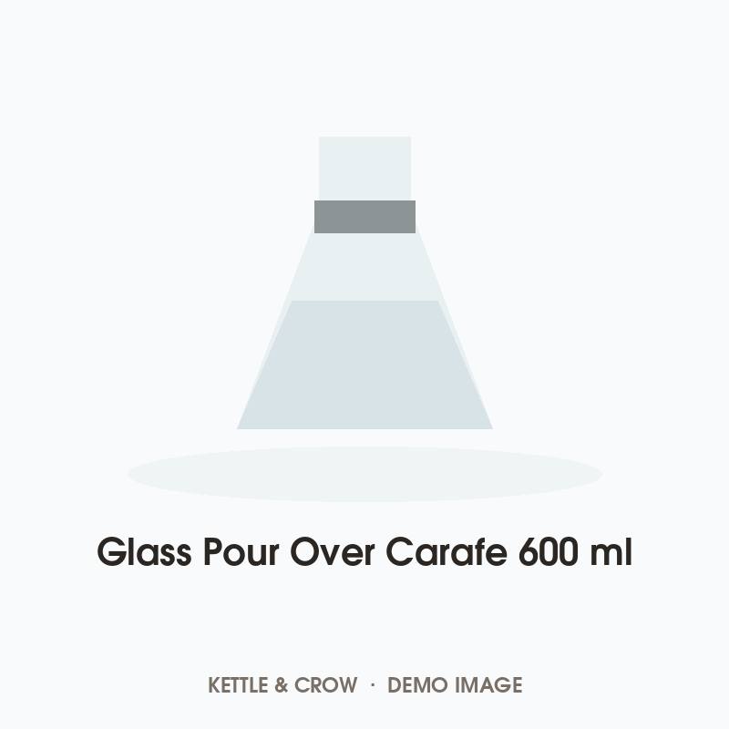 Glass Pour Over Carafe 600 ml