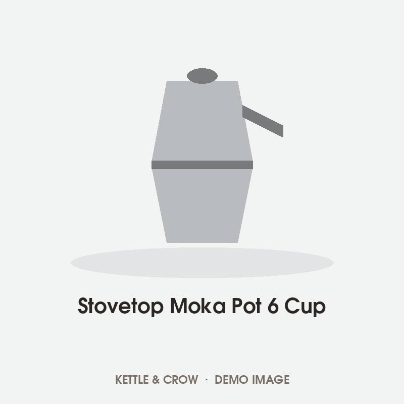 Stovetop Moka Pot 6 Cup