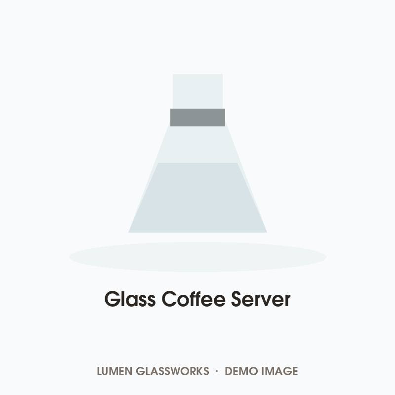 Glass Coffee Server
