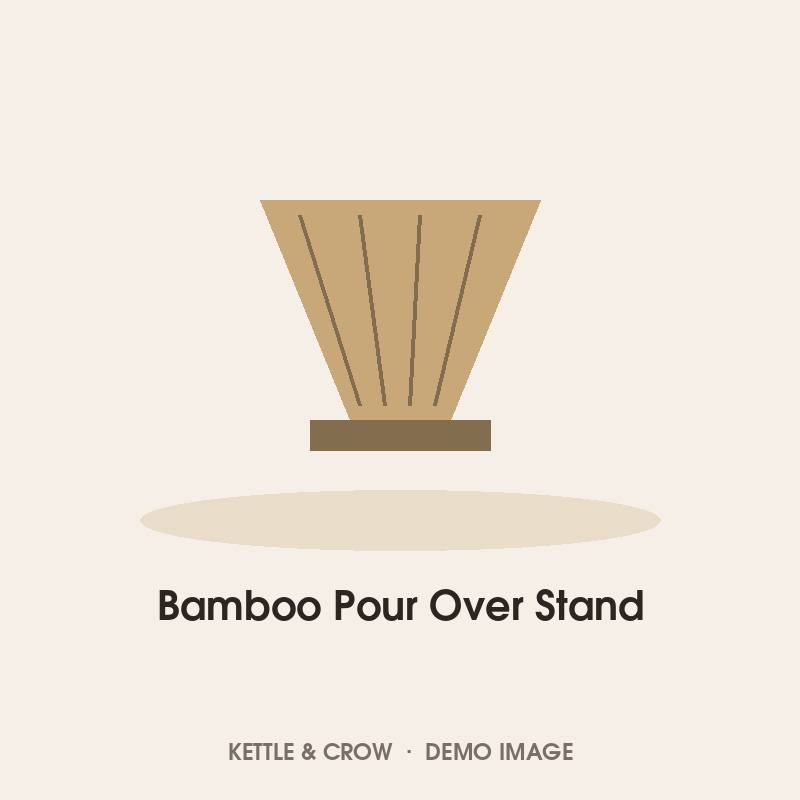 Bamboo Pour Over Stand
