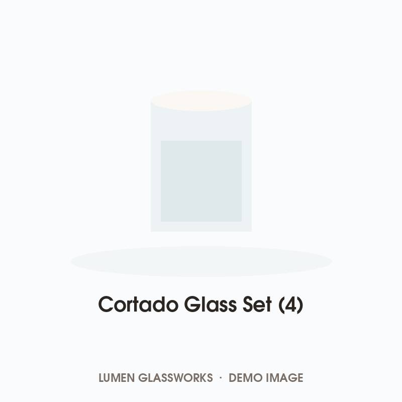 Cortado Glass Set (4)