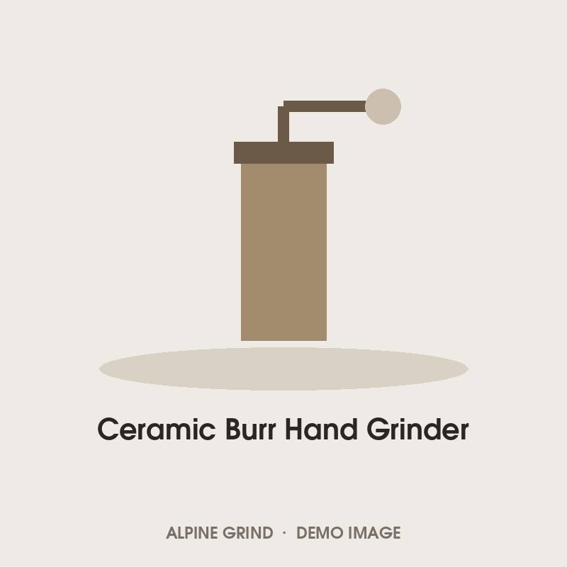 Ceramic Burr Hand Grinder