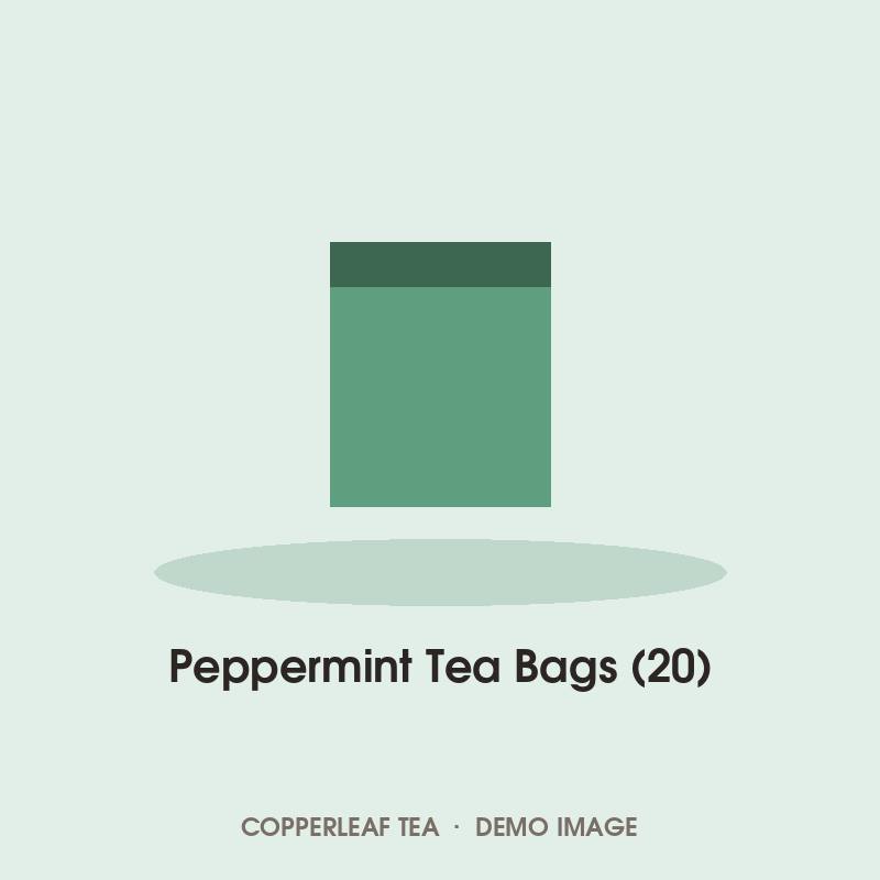 Peppermint Tea Bags (20)